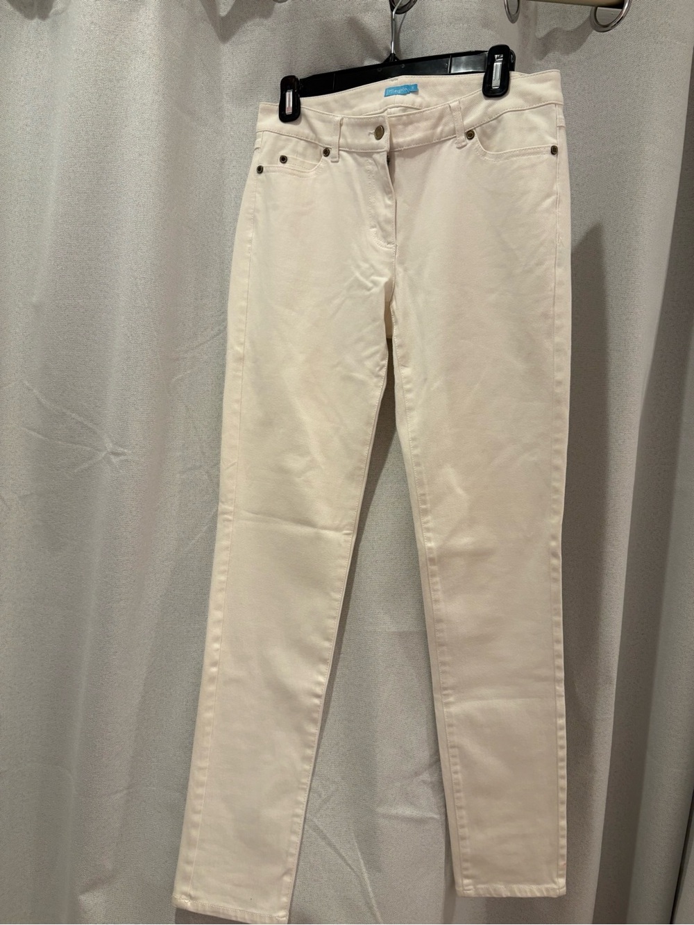 J. McLaughlin Cream Straight Leg Women’s Jeans